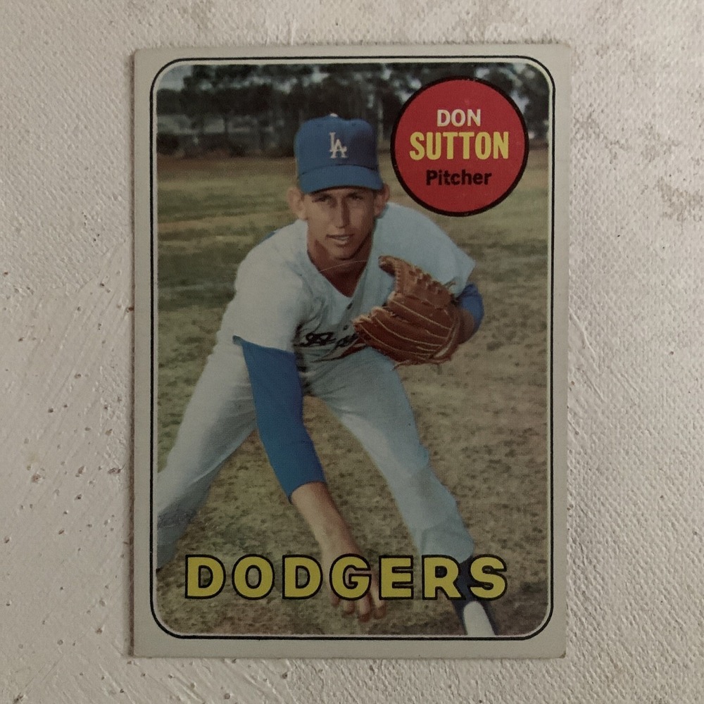 1969 Topps Set-Break #216 Don Sutton VG